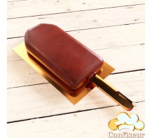 Sticks for ice cream (golden acrylic) 12 pcs