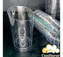 Glass Conical small, clear, 75 ml
