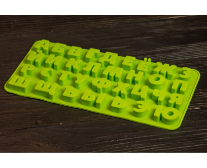 Форма силіконова для цукерок та шоколаду Алфавіт