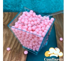 Цукрові кульки перламутр Рожеві 5мм (100г)