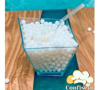 Кульки Білі рисові у цукровій глазурі 5мм (100г)