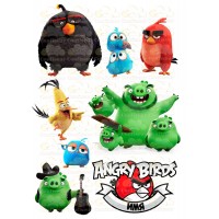 Waffle picture "Angry birds" -6