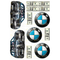 Вафельна картинка "BMW"-8