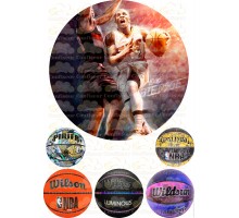 Edible picture "Basketball"-2