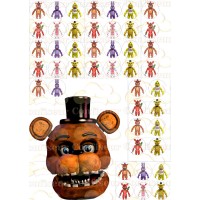 Вафельна картинка "FNAF" -6