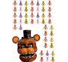 Вафельна картинка "FNAF" -6