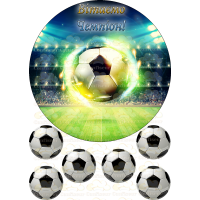 Edible picture "Football"-11