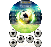 Edible picture "Football"-11