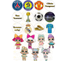 Edible picture "Football"-12