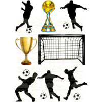 Edible picture "Football"-19