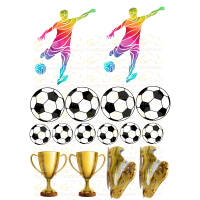 Edible picture "Football"-20