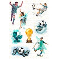 Edible picture "Football"-28