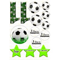 Edible picture "Football"-27