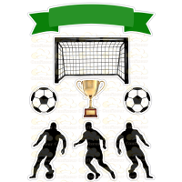 Edible picture "Football"-22