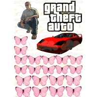 Вафельна картинка "GTA" -3