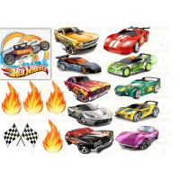 Waffle picture "Hot Wheels" -12