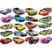 Waffle picture "Hot Wheels" -11