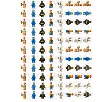 Вафельна картинка "Lego" -4