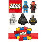 Вафельна картинка "Lego" -8