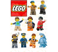 Вафельна картинка "Lego" -9