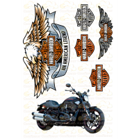 Вафельна картинка "Мотоцикли"-5