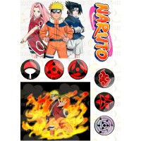 Вафельна картинка "Naruto"-11