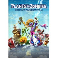 Вафельна картинка "Plants Vs Zombies"-7