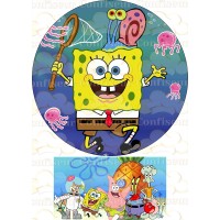 Вафельна картинка "Sponge Bob"-8
