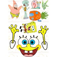 Вафельна картинка "Sponge Bob"-9
