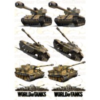 Вафельна картинка "World Of Tanks"-11