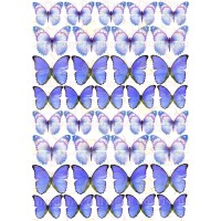 Вафельна картинка "Метелики"-30