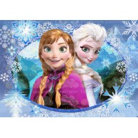 Edible waffle picture "Frozen"-19