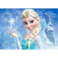 Edible waffle picture "Frozen - Elsa"-6