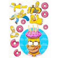 Waffle picture "The Simpsons"-4