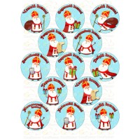 Waffle picture "From the Day of St. Nicholas"-12