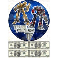 Вафельная картинка "Трансформеры"-8