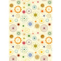 Edible waffle picture "Flowers"-2