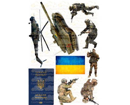 Вафельная картинка 