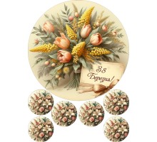 Вафельная картинка 