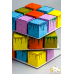 Rubik's Cube Stand with 3 tiers (white fiberboard)