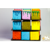 Rubik's Cube Stand with 3 tiers (black fiberboard)