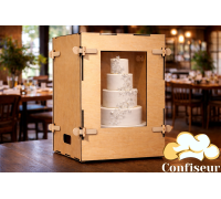 Бокс для перевезення торту 400*400*600 (фанера)