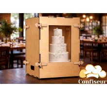 Бокс для перевезення торту 400*400*600 (фанера)