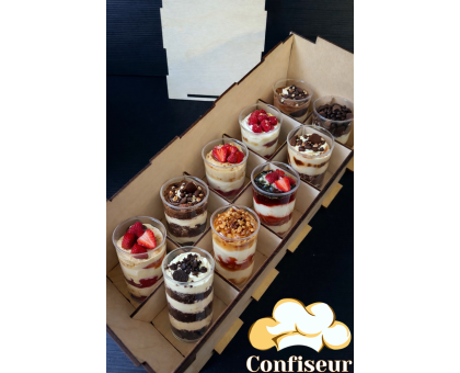 Бокс для транспортування трайфлів на 10 шт