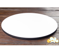 White MDF backing, 60cm circle (10mm thick)