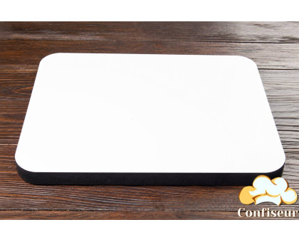 White MDF backing square 50*50cm (thickness 10 mm)