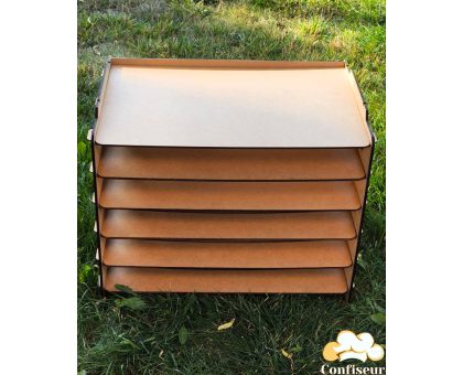 Сушка для пряників, зефіру, макаронс (МДФ+ДВП)