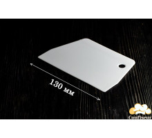 Plastic Spatula 130 mm for mastic and marzipan