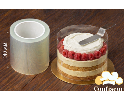 Стрічка h-140мм (щільність 175мкм) бордюрна ацетатна 25м 