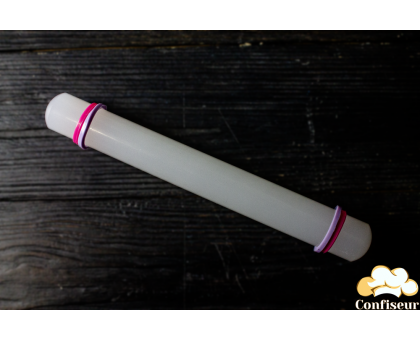 Plastic rolling pin for mastic with limits of 500 mm